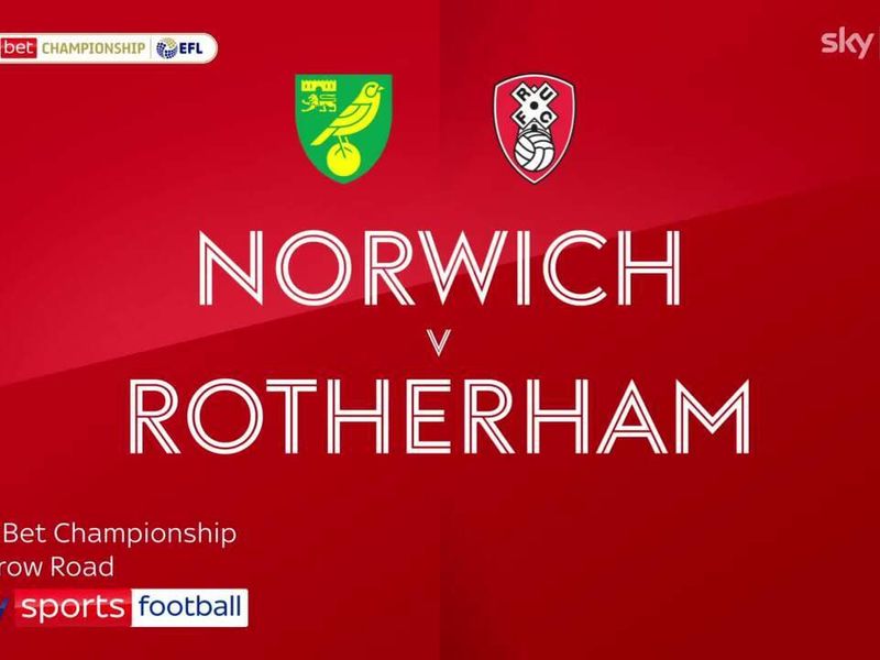 Norwich City 0-0 Rotherham: Canaries held to goalless draw