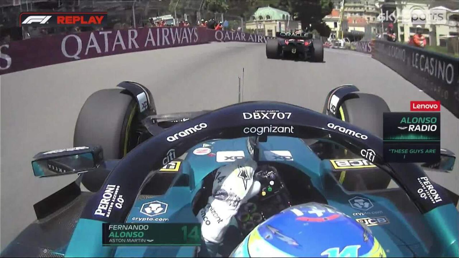 'I'm speechless' | Alonso rages twice at traffic during practice | F1 ...