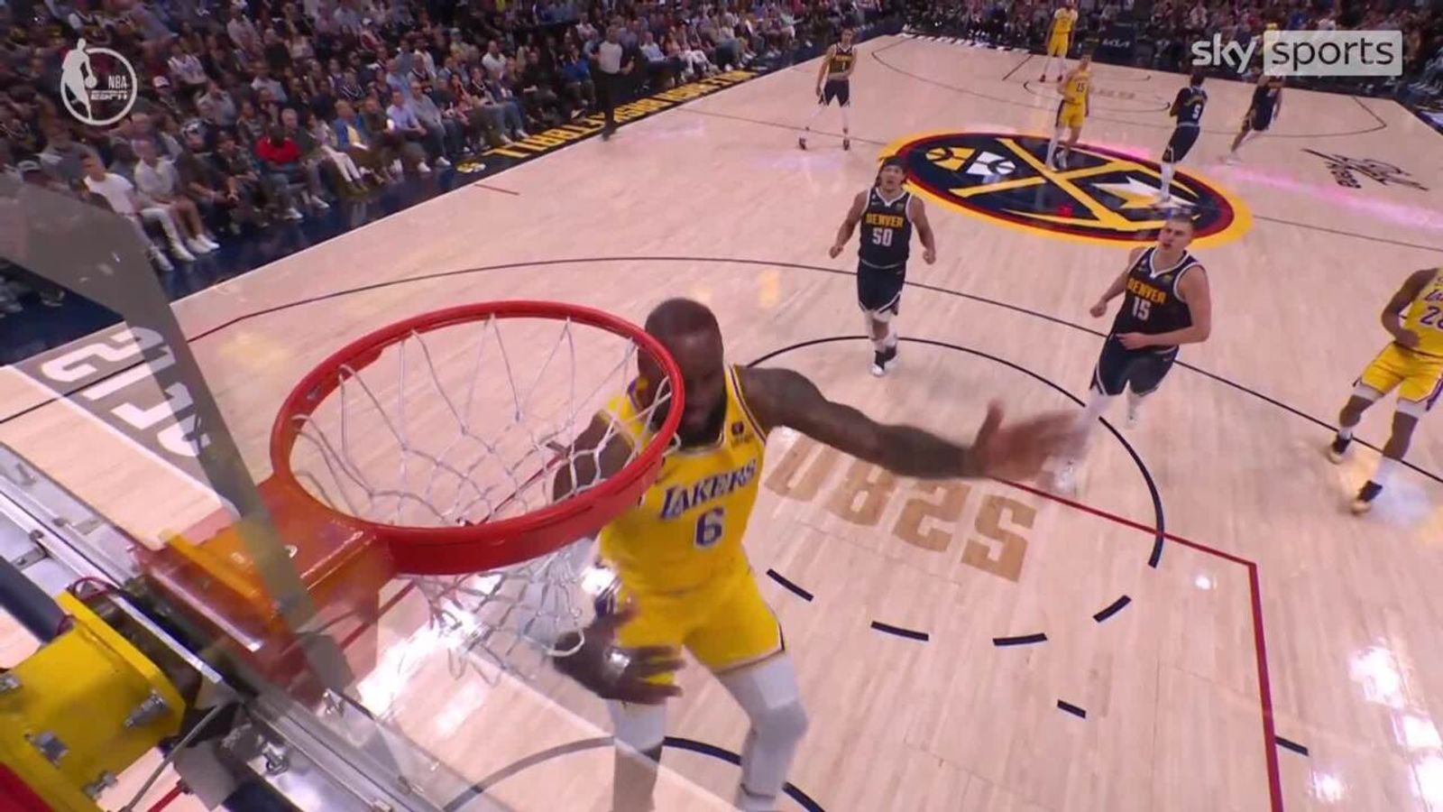 'It just slipped out of his hands!' LeBron James' shocking dunk fail