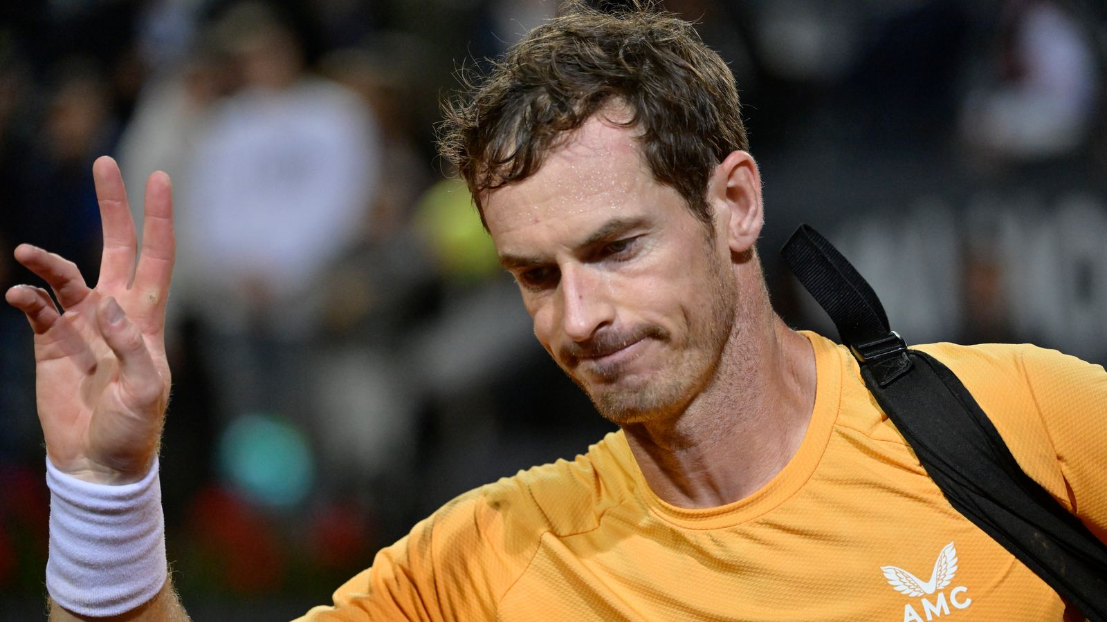 Andy Murray derrotado en la primera ronda del Abierto de Italia por Fabio Fognini |  Noticias de tenis