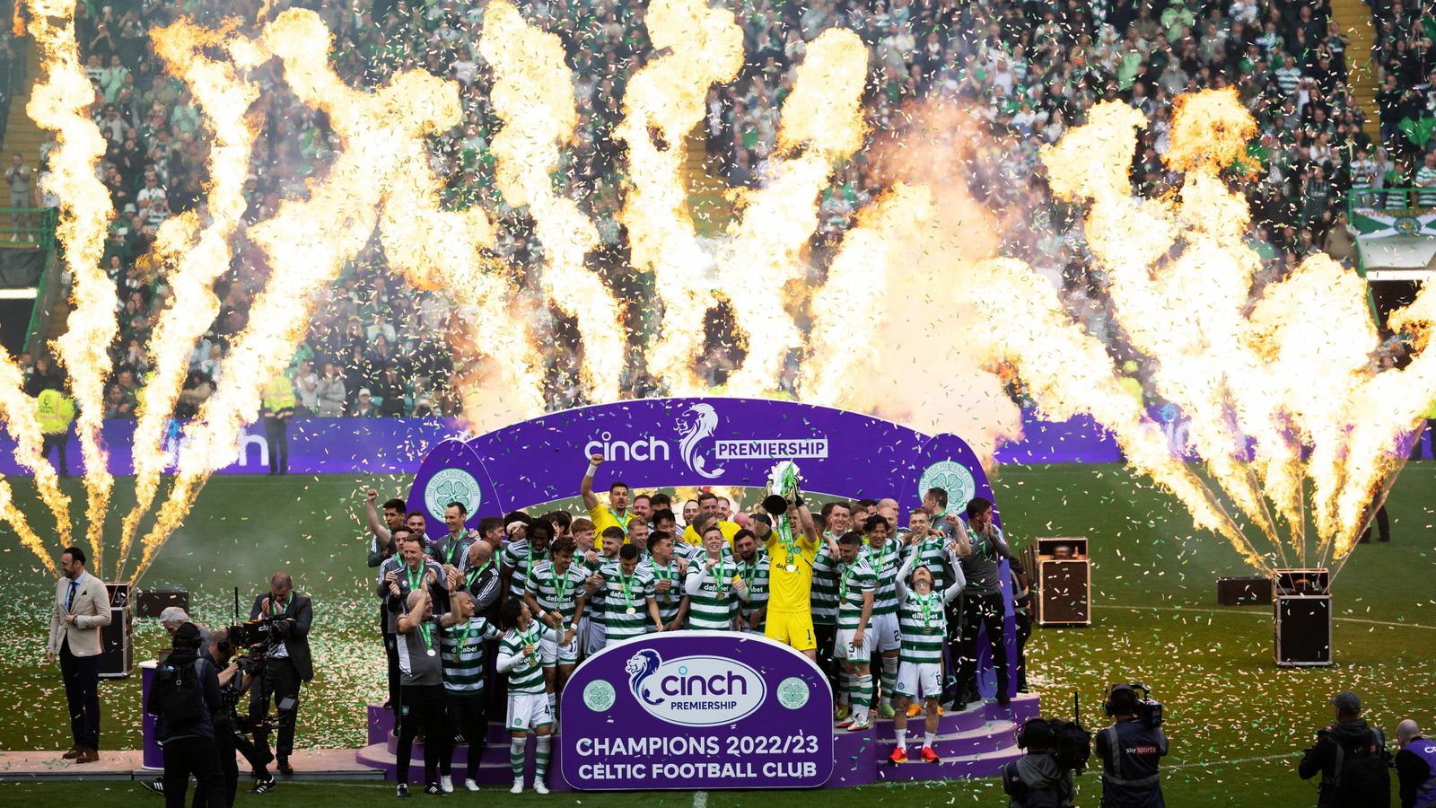 Celtic 50 Aberdeen A champions' performance from the Hoops earns easy