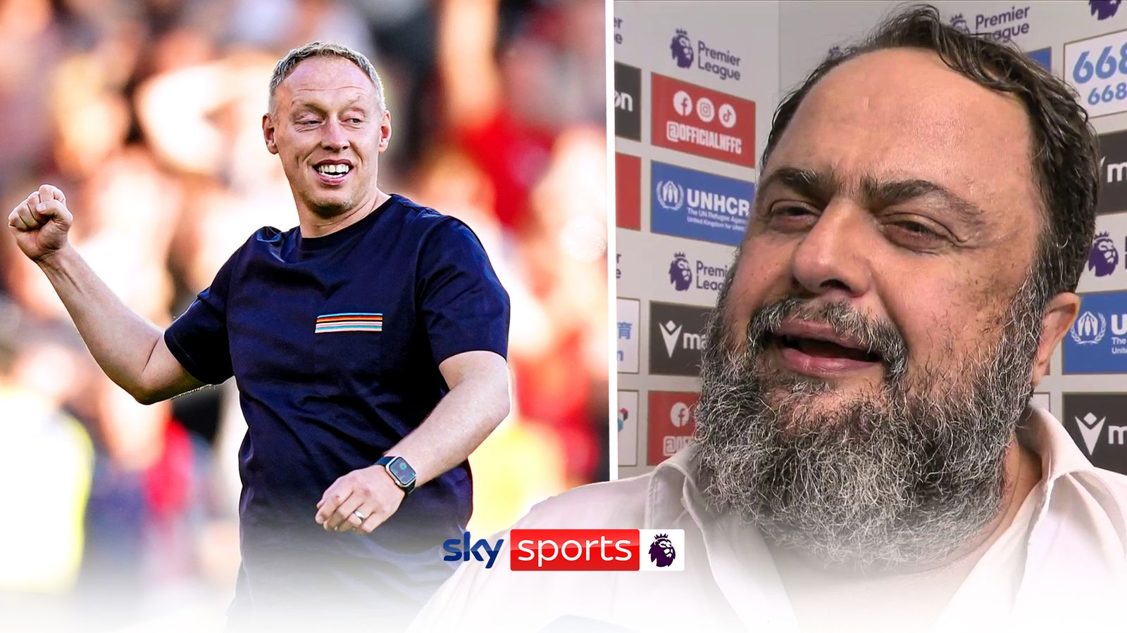 Nottingham Forest owner Evangelos Marinakis 'Wise decision' to keep Steve Cooper Football