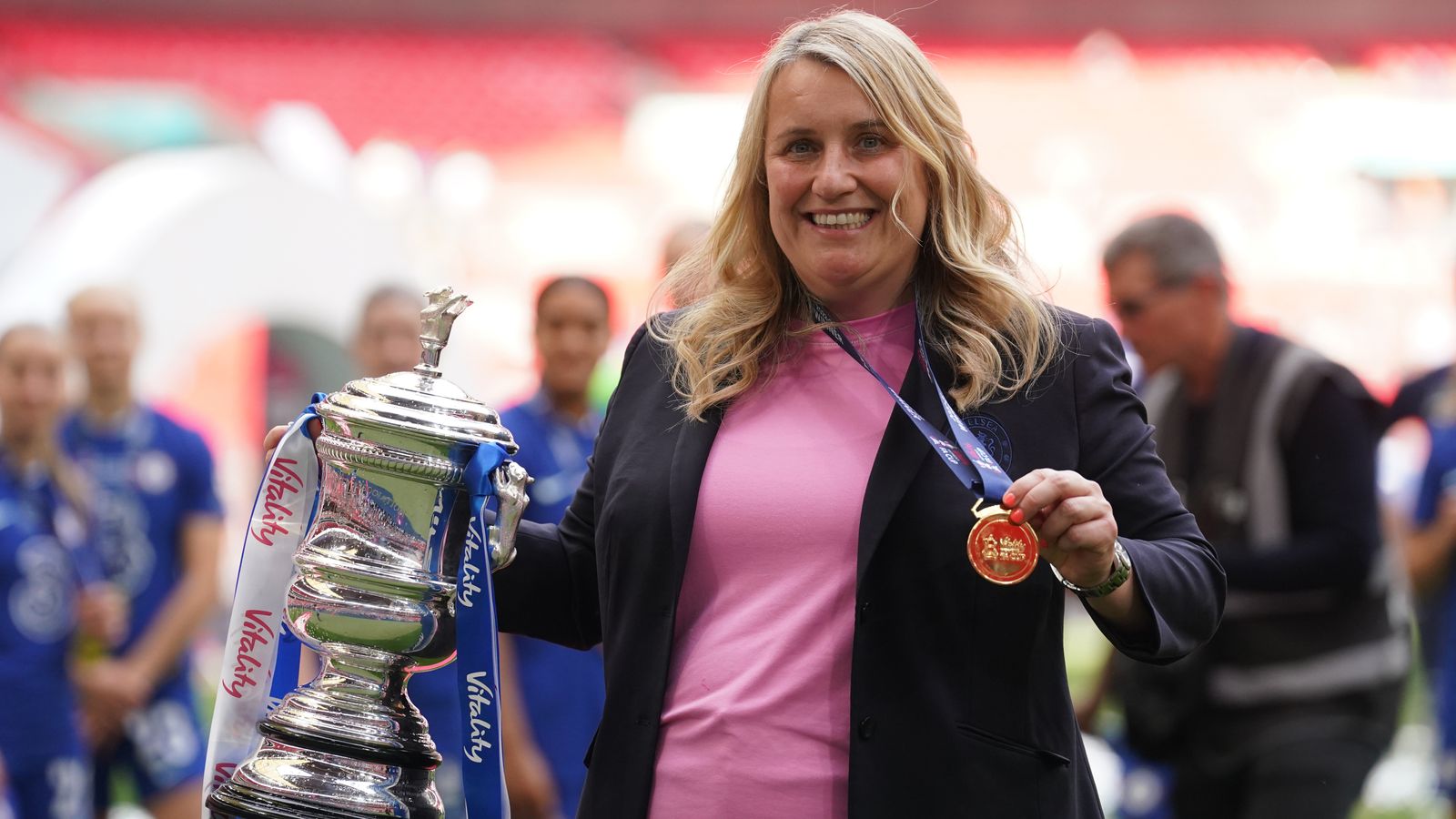 Chelsea's Emma Hayes keeps FA Cup final winners focused on more trophies, Women's  football