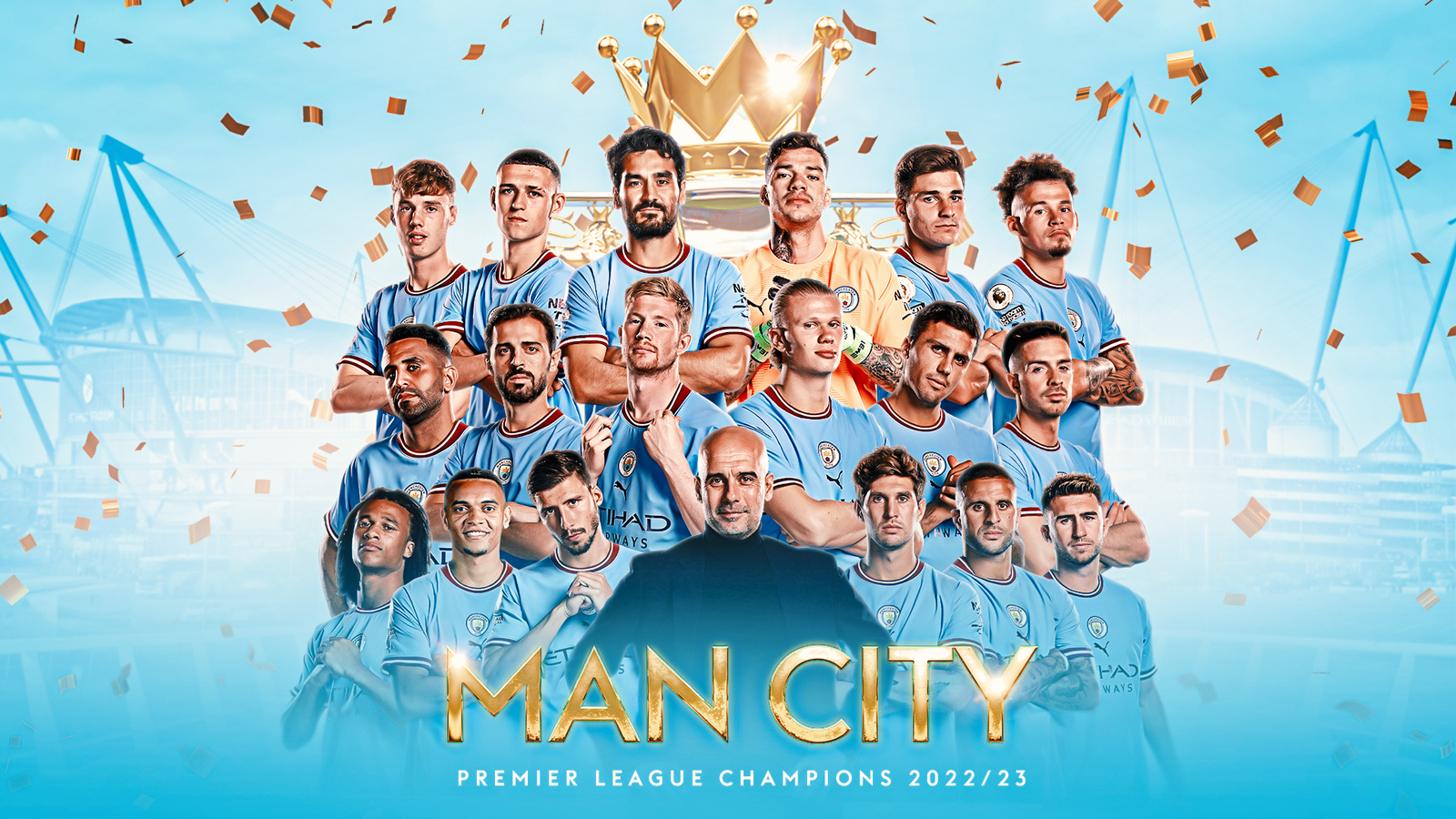 Manchester City win Premier League title for fifth time in six seasons |  Football News | Sky Sports