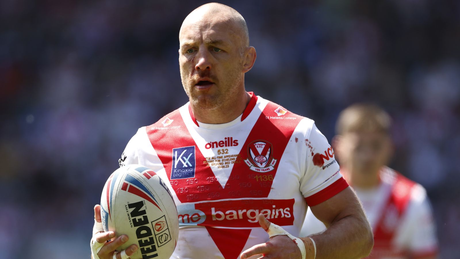 James Roby becomes St Helens’ record appearance maker after playing in 532nd game for the club