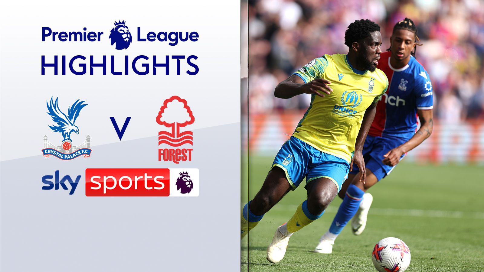 Crystal Palace 1-1 Nottingham Forest | Premier League Highlights ...