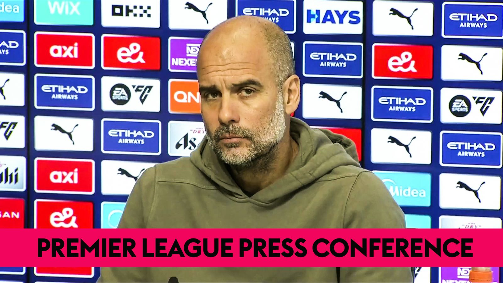 Pep Guardiola : Conferencia de prensa del Manchester City FC