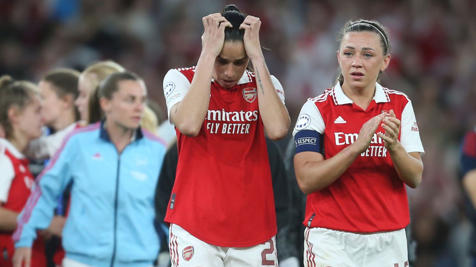 Jonas Eidevall: Arsenal manager expresses pride on historic night for women’s game, despite Champions League exit | Football News