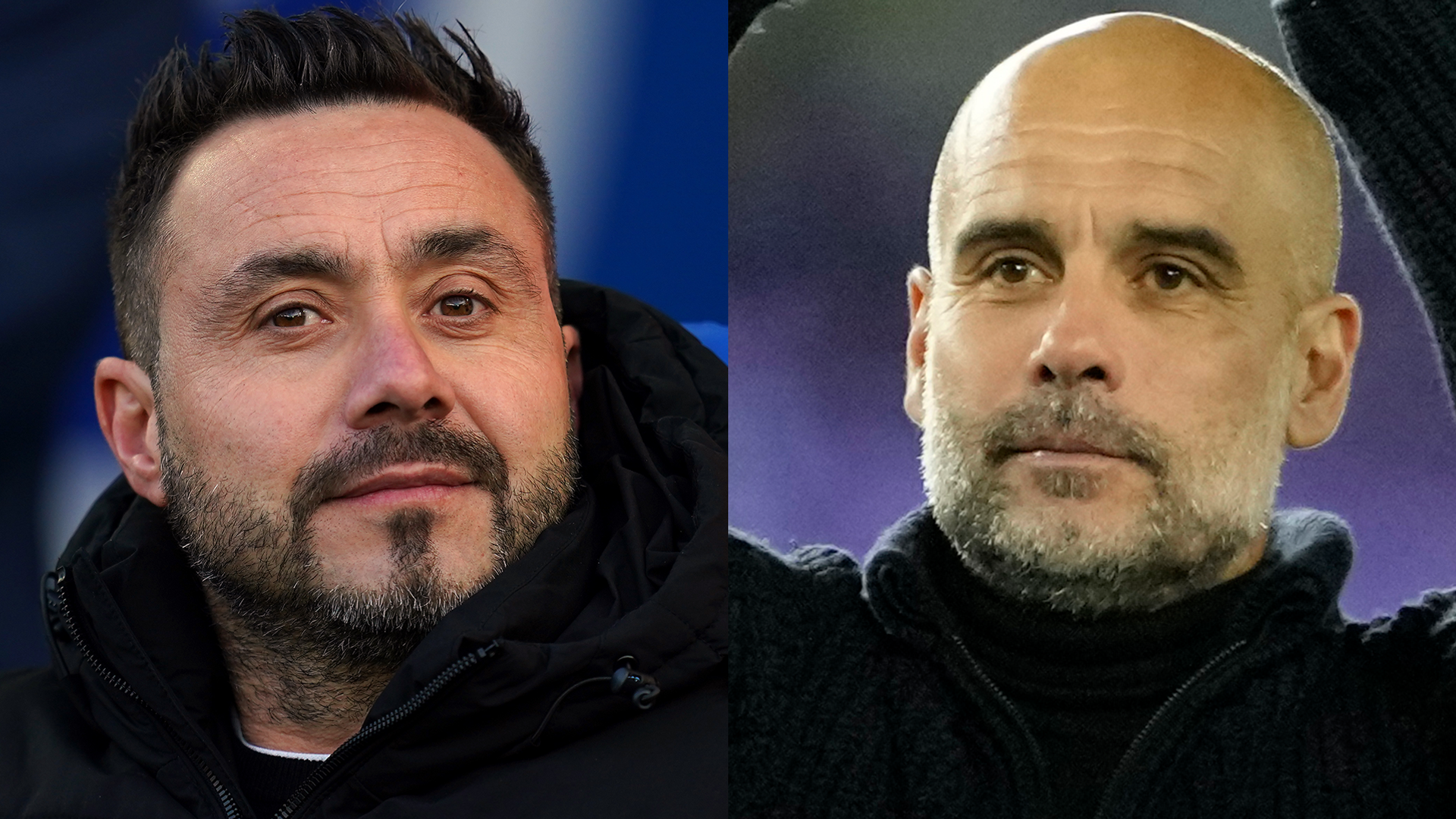 De Zerbi: Pep inspired me to become a coach | 'He is still No 1'