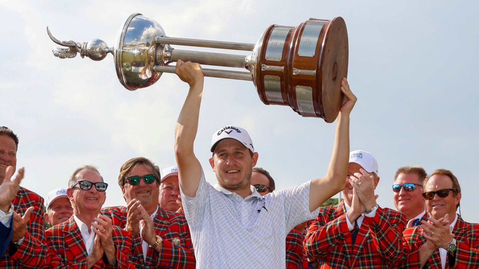 Grillo wins play-off to claim Charles Schwab Challenge as Hall misses out
