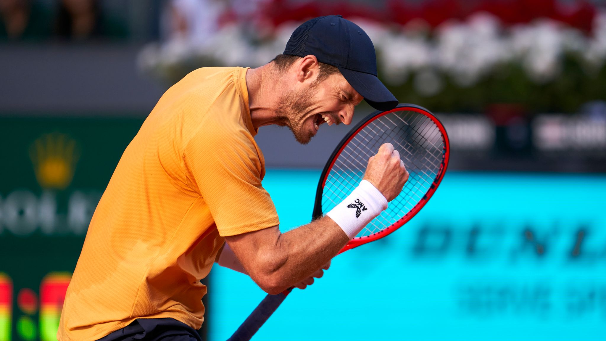 Andy Murray Scot fights his way past Laurent Lokoli and into ATP Challenger event quarter-finals in Aix-en-Provence Tennis News Sky Sports