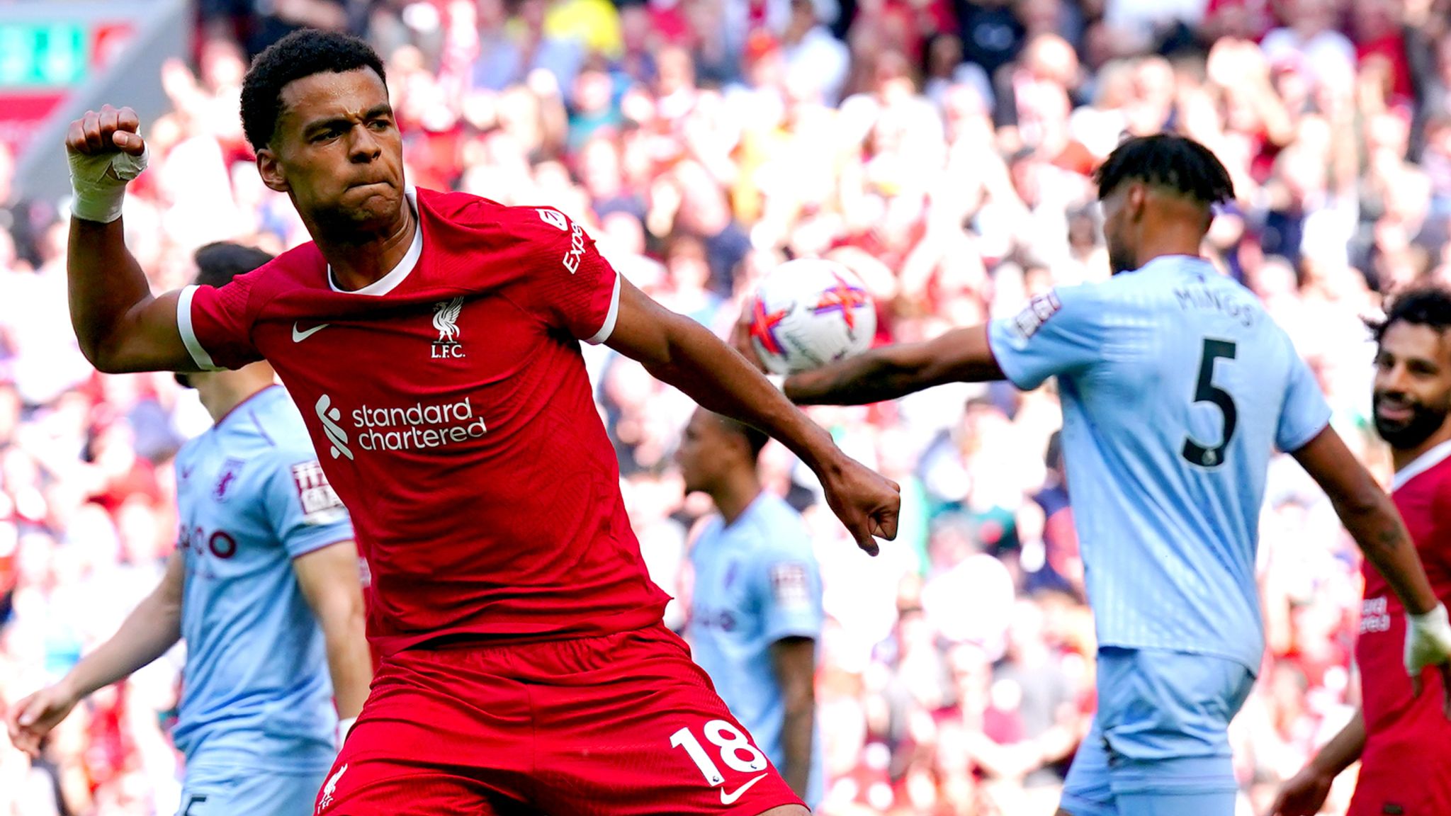 Ref Watch Should Cody Gakpos goal for Liverpool against Aston Villa have stood? And should Tyrone Mings have been sent off? Football News Sky Sports