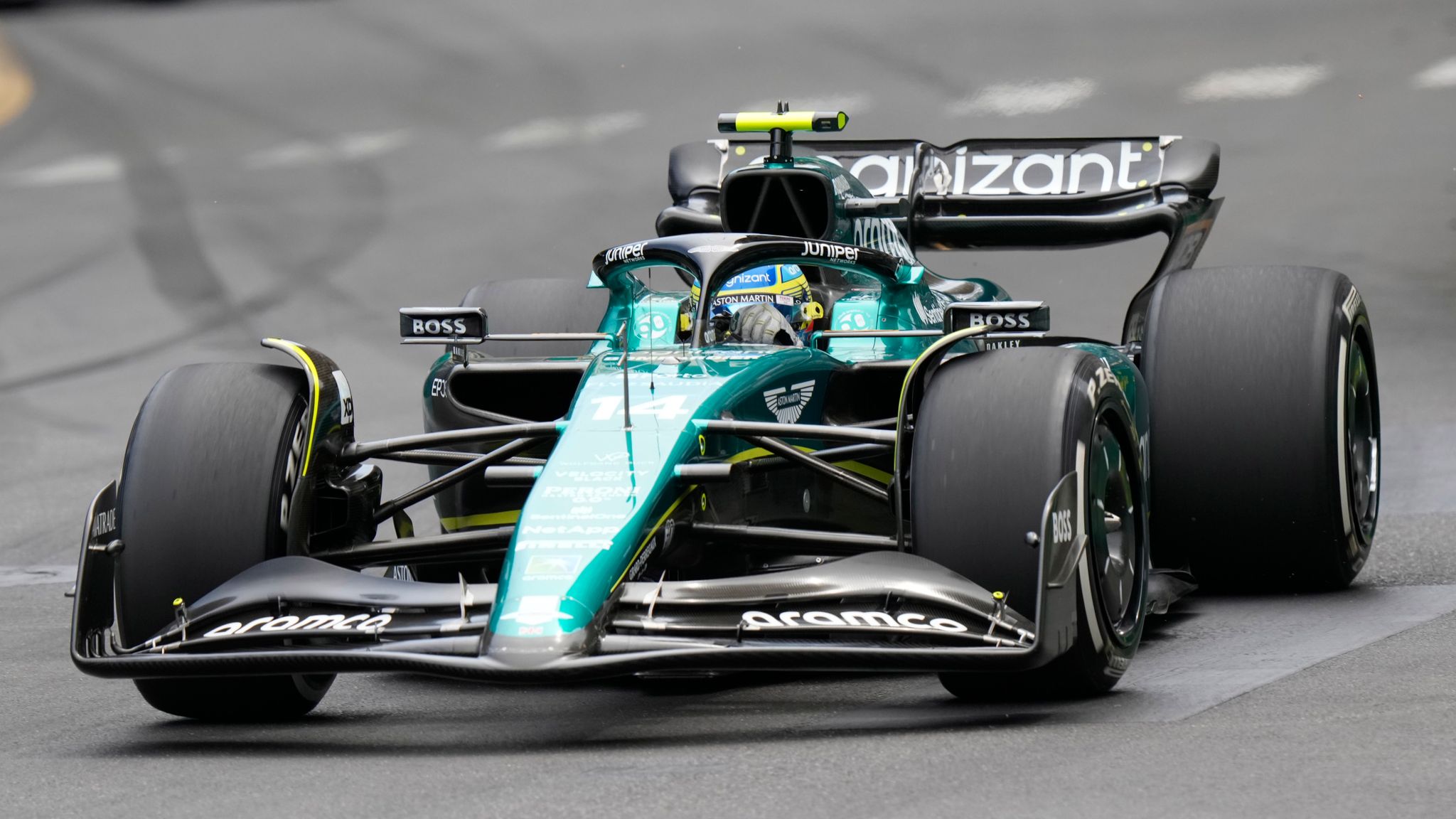 Fernando Alonso says Aston Martin did not expect so much rain at Monaco ...