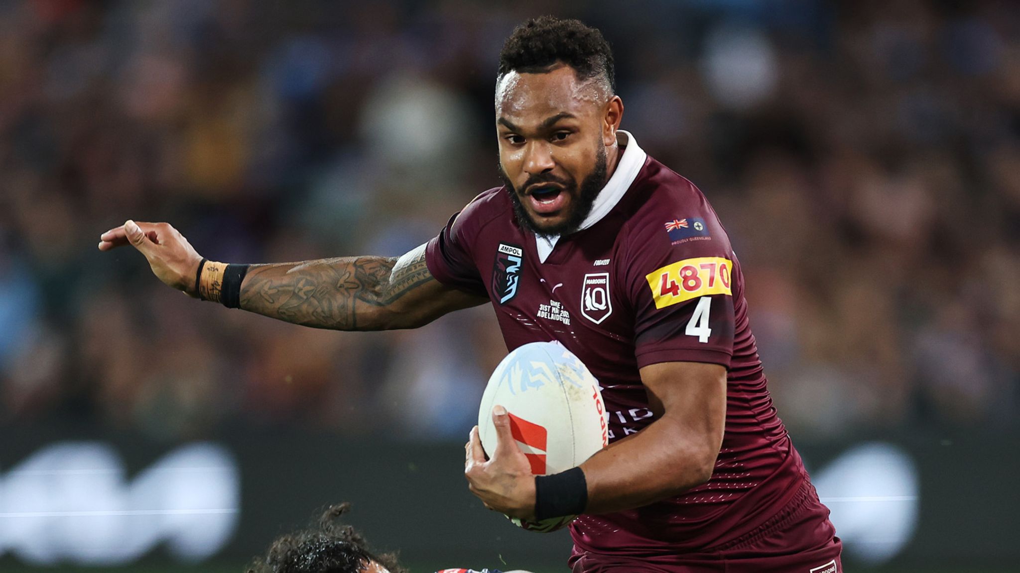 Queensland 26-18 New South Wales Maroons stun Blues with late rally in State of Origin opener Rugby League News Sky Sports
