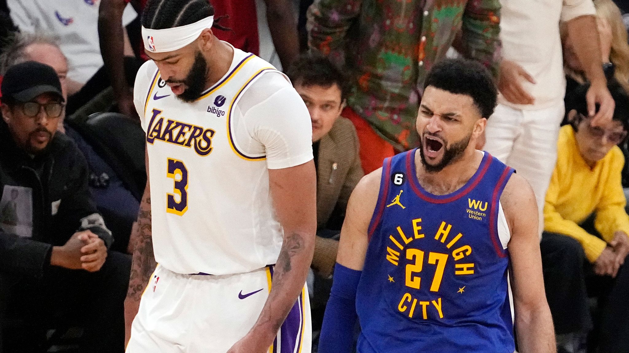 NBA Conference finals Denver Nuggets on brink of NBA finals after 119-108 win over Los Angeles Lakers in Game 3 NBA News Sky Sports
