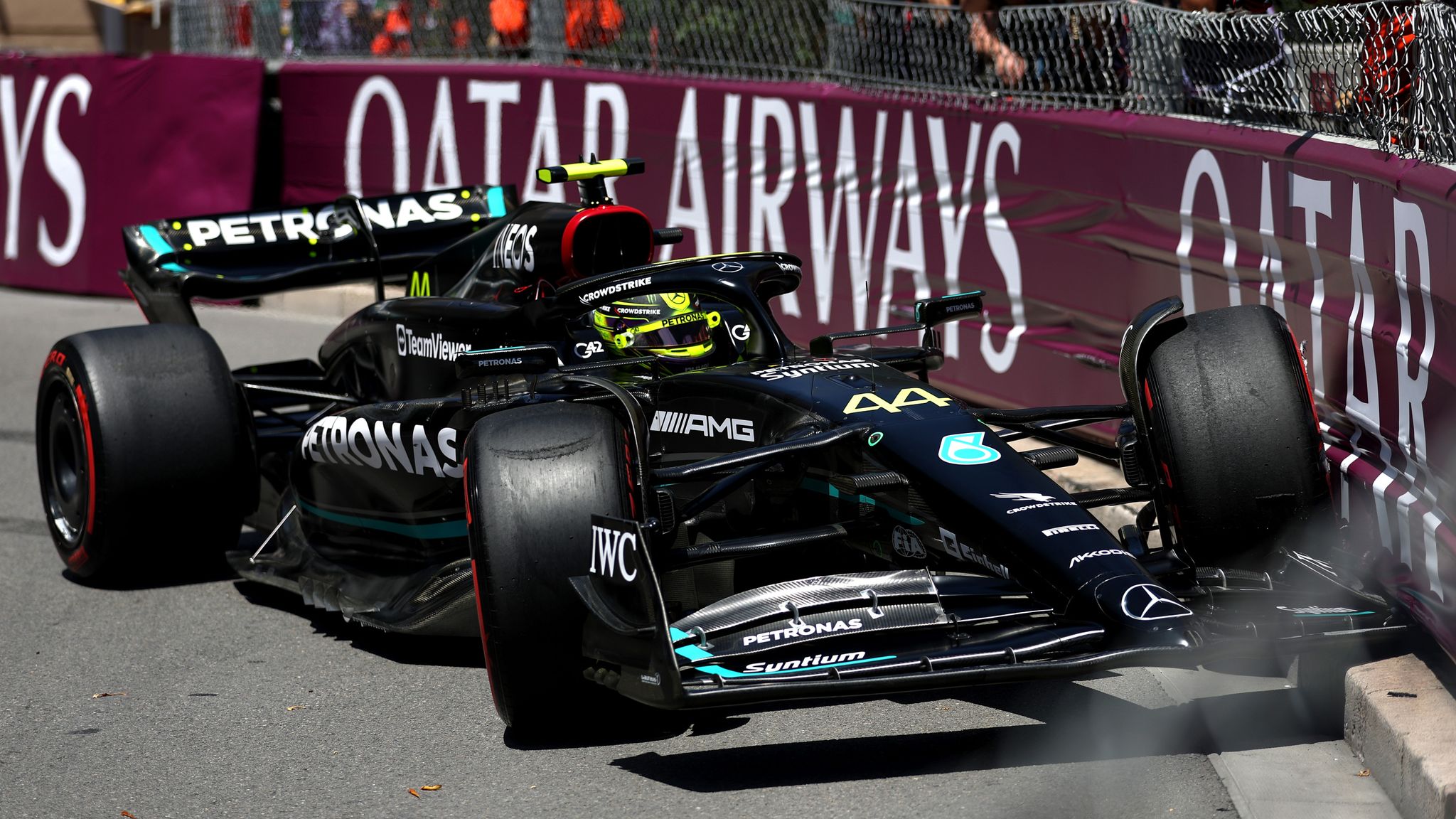 Monaco GP Max Verstappen tops final practice as Lewis Hamilton crashes ahead of qualifying F1 News