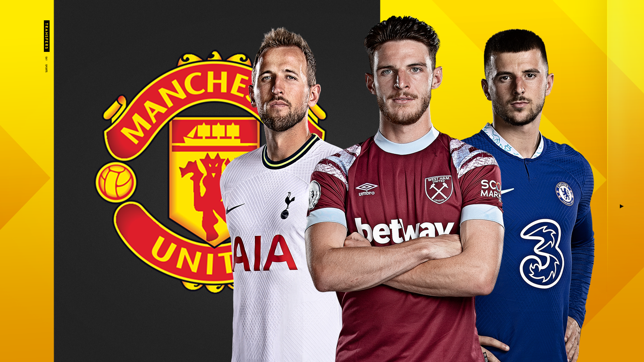 Manchester United transfer news: Harry Kane is club's number one target,  with Declan Rice and Mason Mount on shortlist | Football News | Sky Sports
