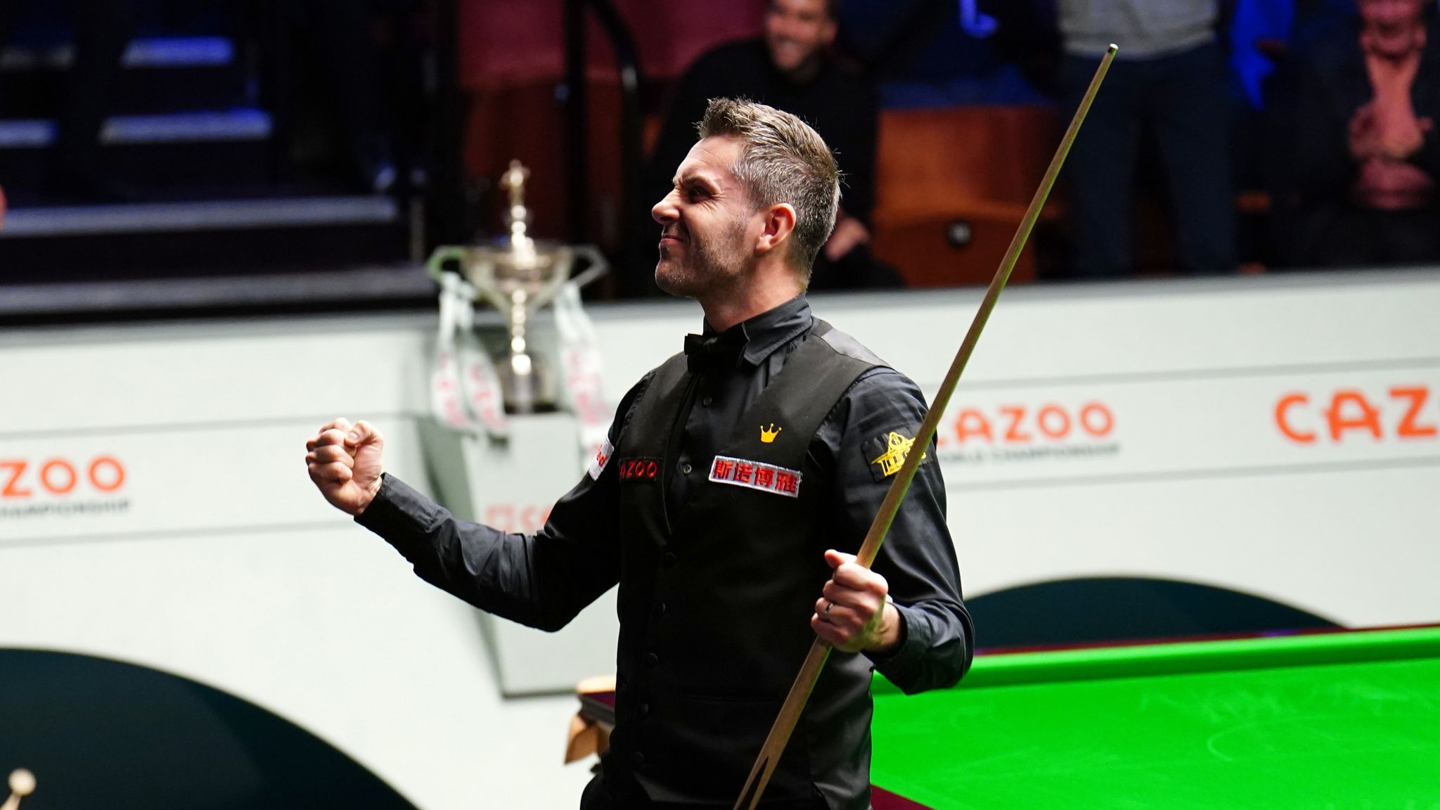 World Snooker Championship Luca Brecel holds off Mark Selby fightback to win Crucible final Snooker News Sky Sports