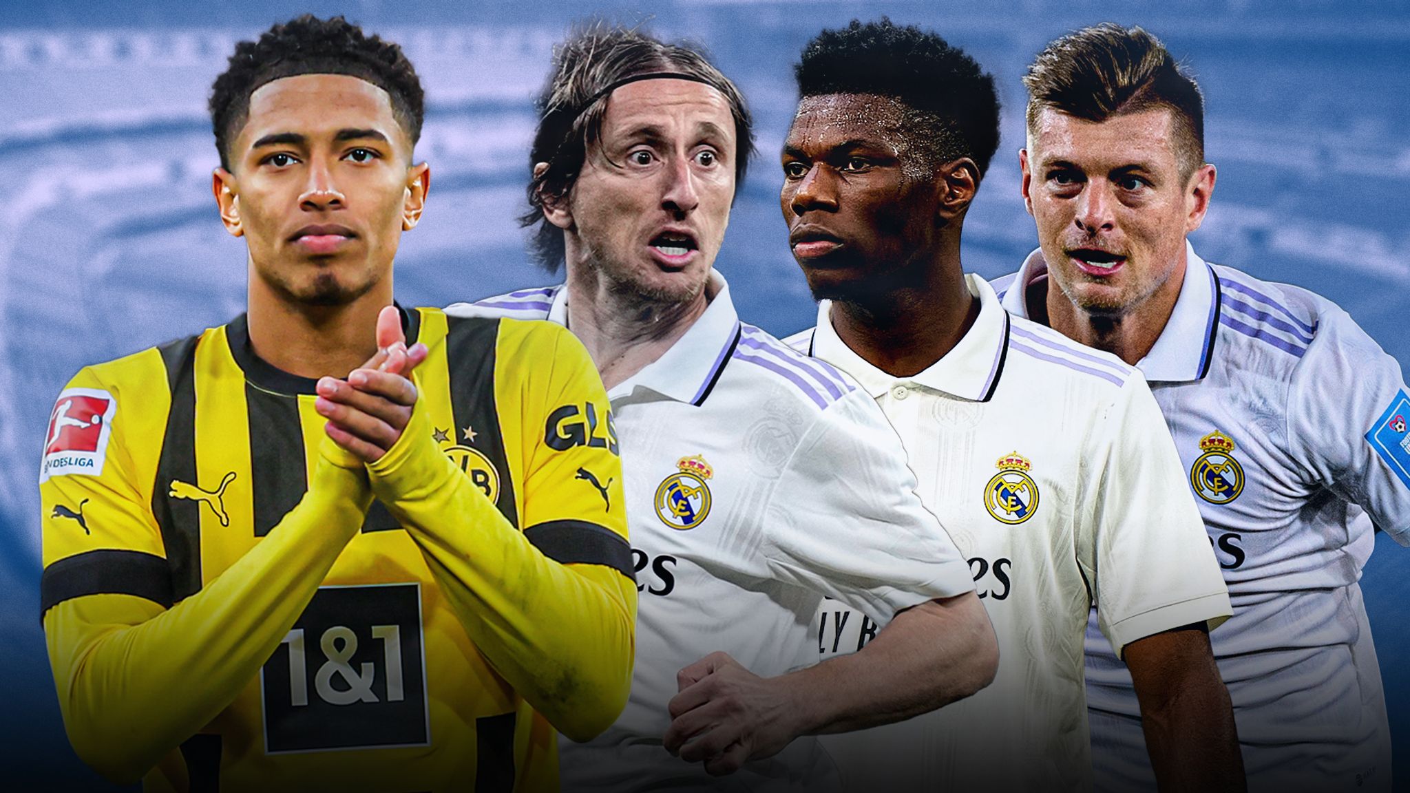 The 4 Real Madrid players currently set to leave on a free this summer