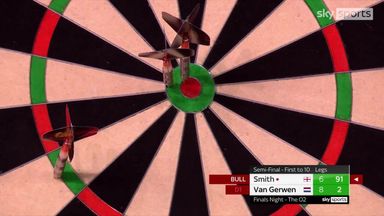 'That is incredible!' | Smith closes gap after checking out with amazing bull finish