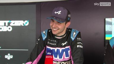 Ocon delighted with podium | 'I'm on my cloud right now!'