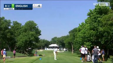 'One hop and drop!' | English hits hole-in-one at Charles Schwab Challenge