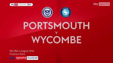 Portsmouth 2-2 Wycombe