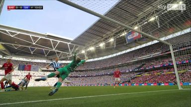 Isted makes incredible heroic save for Barnsley