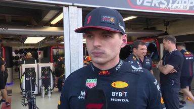 Verstappen: The car is struggling to handle the track