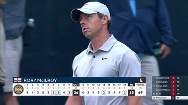 'Rory finishes in style' | McIlroy holes birdie to move into contention