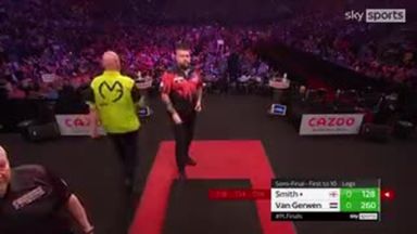 Smith stuns MVG with spectacular 128 checkout!