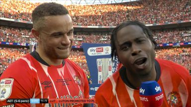 Mpanzu: Luton set to party all week!