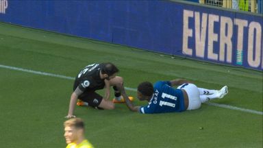 Save M Travers (33) Everton 0 - 0 Bournemouth