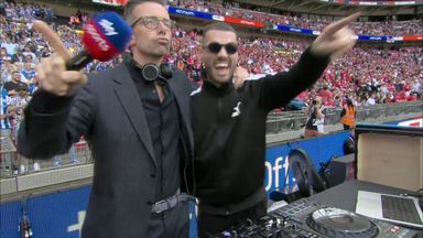 DJ Prutts gets Wembley pumping!
