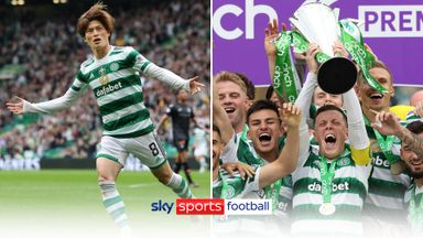 Celtic 5-0 Aberdeen | Champions lift Premiership trophy