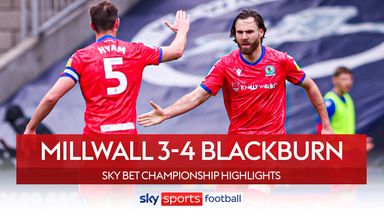 Millwall 3-4 Blackburn