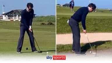 Harry Styles takes on the Old Course at St Andrews!