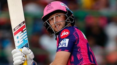 Joe Root scored 10 from 15 balls in his debut IPL innings for Rajasthan Royals