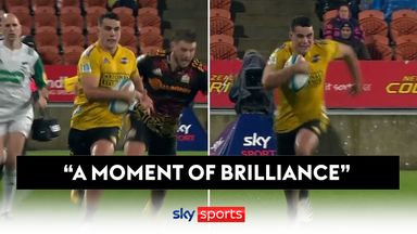'Pure individual skill' | Moorby scores stunner for Hurricanes