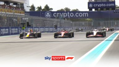 Verstappen speeds past Leclerc and Magnussen in one move