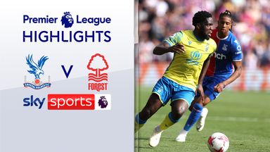 Palace and Forest share points at Selhurst on PL's final day
