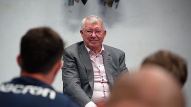 'Don't wear a white suit!' | Fergie's cheeky dig during Sale Sharks pep talk!