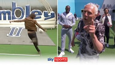 Can Stormzy, Jimmy, Tubes and Whitehall recreate Serge's famous volley?