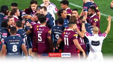 'He kicked me in the chest!' - Chaos in State of Origin Game 1