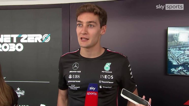 George Russell can't wait to see how his newly refurbished Mercedes will perform in Monaco with their new upgrades.