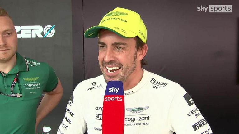 Fernando Alonso mengatakan tim Aston Martinnya bisa senang dengan kualifikasi di tempat kedua untuk Grand Prix Monaco