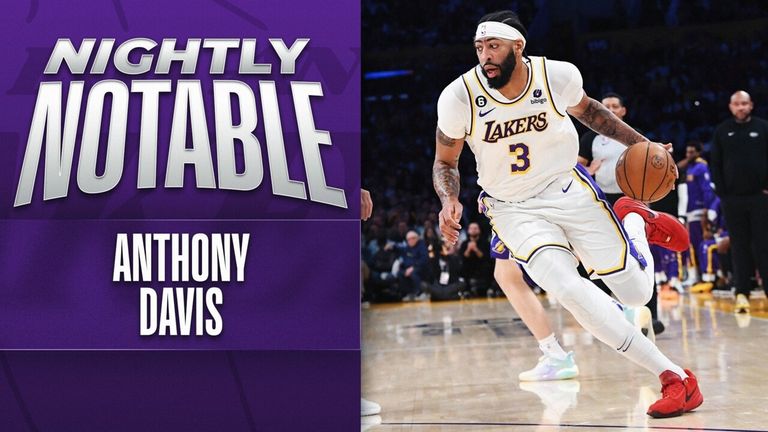 Anthony Davis menginspirasi kemenangan besar Los Angeles Lakers atas Golden State Warriors.  |  Video |  Tonton Acara TV
