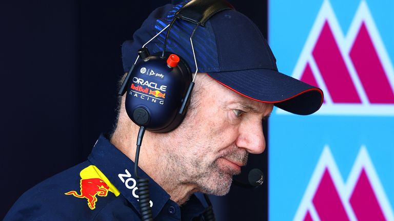 Red Bull chief technical officer Adrian Newey