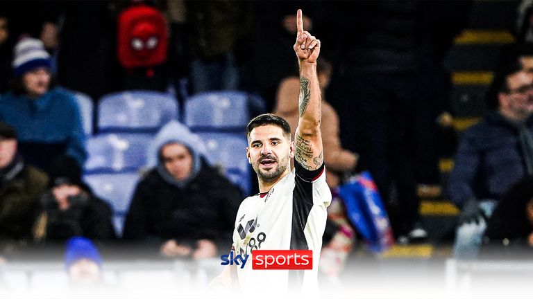 Mitrovic celebrates for Fulham