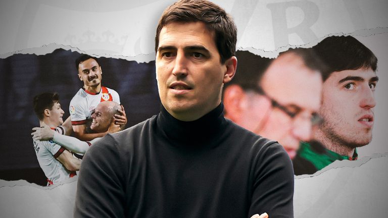 Rayo Vallecano manager Andoni Iraola